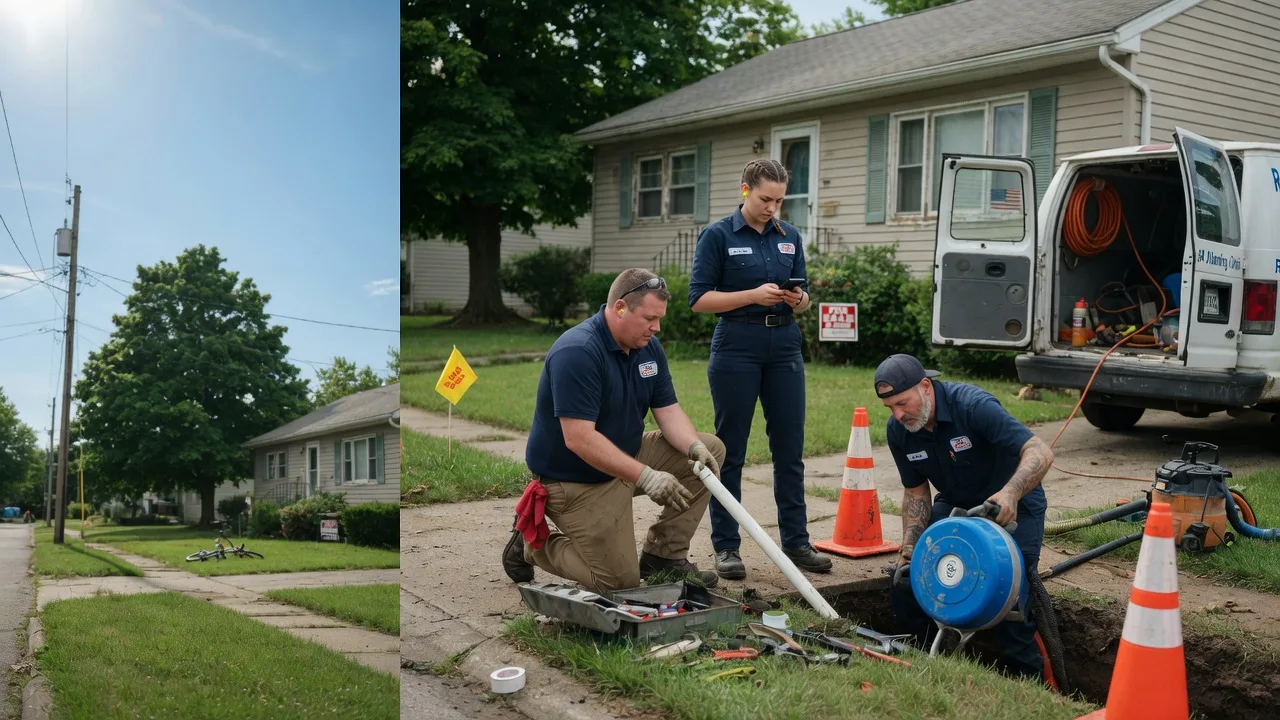 Sewer Line Repair in Fort Recovery, OH near me